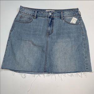 NWT- PacSun Blue Denim Skirt